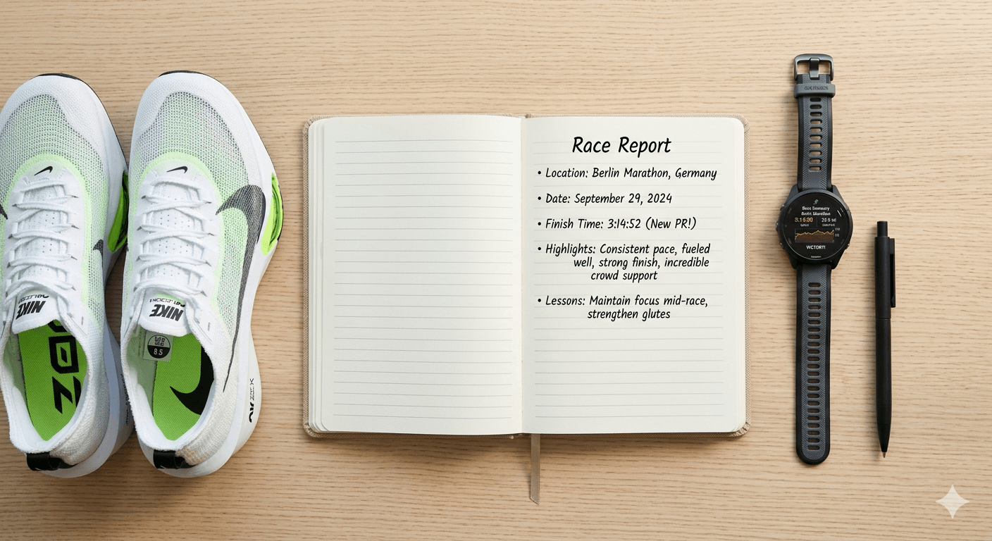 How to Write a Race Report That Actually Improves Your Performance