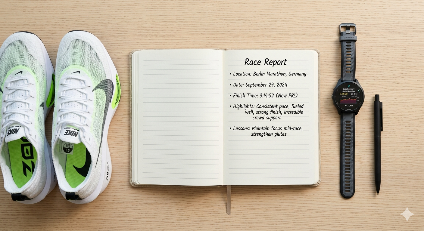 How to Write a Race Report That Actually Improves Your Performance